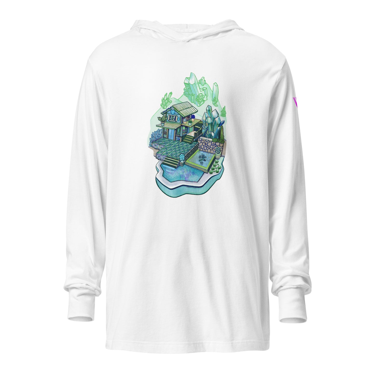 Emerald Gem Shop Pullover Hoodie