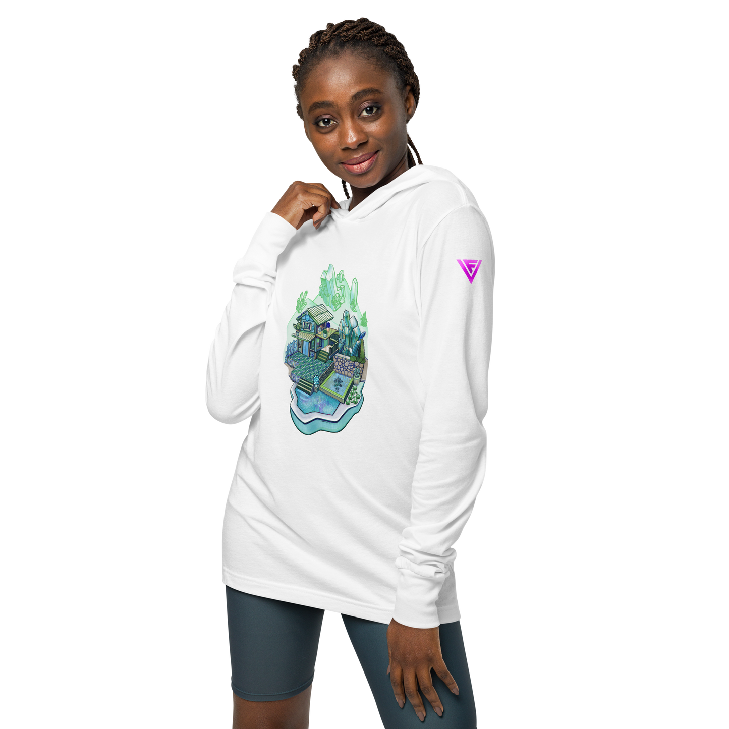 Emerald Gem Shop Pullover Hoodie